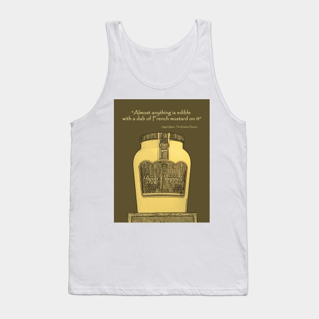 Dijon Mustard The Mustard King Tank Top by ninasilver